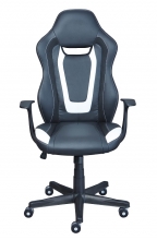Drehstuhl B�rostuhl Schreibtischstuhl COOLLIFE Schwarz Wei� mit Rollen