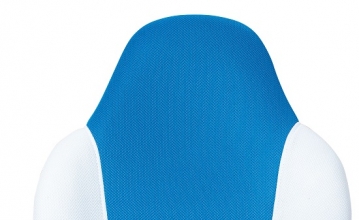Drehstuhl B�rostuhl Kinderstuhl Schreibtischstuhl JESSI Blue/White Blau Weiss mit Rollen