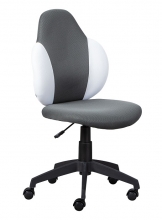 Drehstuhl B�rostuhl Kinderstuhl Schreibtischstuhl JESSI Grey/White Dunkelgrau Weiss mit Rollen