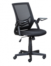 Drehstuhl B�rostuhl Schreibtischstuhl JILLI Black Schwarz mit Rollen
