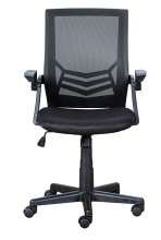 Drehstuhl B�rostuhl Schreibtischstuhl JILLI Black Schwarz mit Rollen