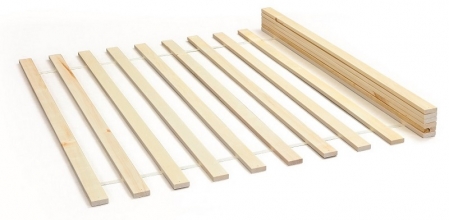 140x200 Lattenrost Rolllattenrost Holzlattenrost LATTENROST 140 Massivholz Natur