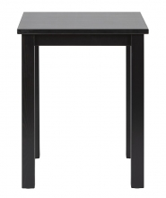 Beistelltisch Tisch Ziertisch Beisteller HILTWIN Schwarz lackiert Massivholz