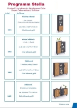 Vitrine schmal Anrichte Stauraum 3 4 0 1 Eiche teilmassiv