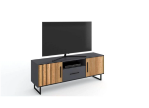 TV-Board Lowboard Phonotisch Stauraum 3 4 0 6 Eiche teilmassiv