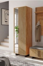 Garderobenschrank Dielenschrank Schrank 3 2 1 2 Eiche furniert