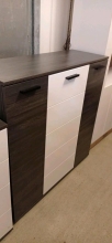 Kommode Sideboard MERLIN Rauch Eiche graphit NB Versand B�hne