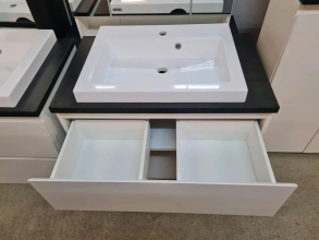 Waschbeckenunterschrank Badschrank Schrank LOVE Versand B�hne
