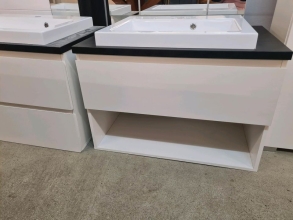 Waschbeckenunterschrank Badschrank Schrank LOVE Versand B�hne