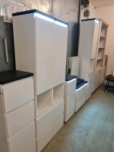 Hochschrank Badschrank Schrank LOVE Versand B�hne