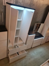 Hochschrank Badschrank Schrank LOVE Versand B�hne