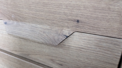 Kommode Wohnzimmerschrank Wandschrank Schrank ZENO Evoke Oak Nachbildung SoPo B�H