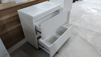 Unterschrank Badschrank Schrank Schr�nkchen LOVE SPA Wei� SoPo B�H