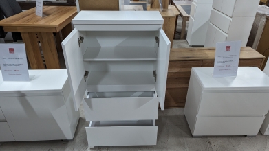 Hochschrank Badschrank Schrank LOVE SPA Wei�´SoPo B�H