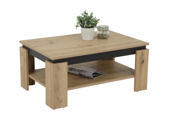 Couchtisch Stubentisch Tisch TIM II Artisan Eiche Nachbildung 10/03