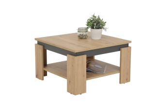 Couchtisch Stubentisch Tisch TIM III Artisan Eiche Nachbildung 10/28