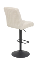 6-er SET Barhocker Hocker Barstuhl LENI I H 36 Breitcord Creme