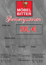 Gutschein 50,00 �