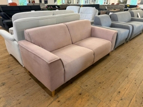 3-Sitzer 3er Sofa Couch JANEK flamingo AusstellungB�hne