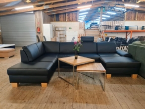 Wohnlandschaft Sofa Couch U-Form CROMA Versand B�hne