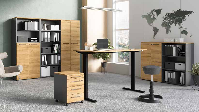 Arbeitstisch, Möbel Bitter Schreibtisch - - Schreibtisch, Büromöbel