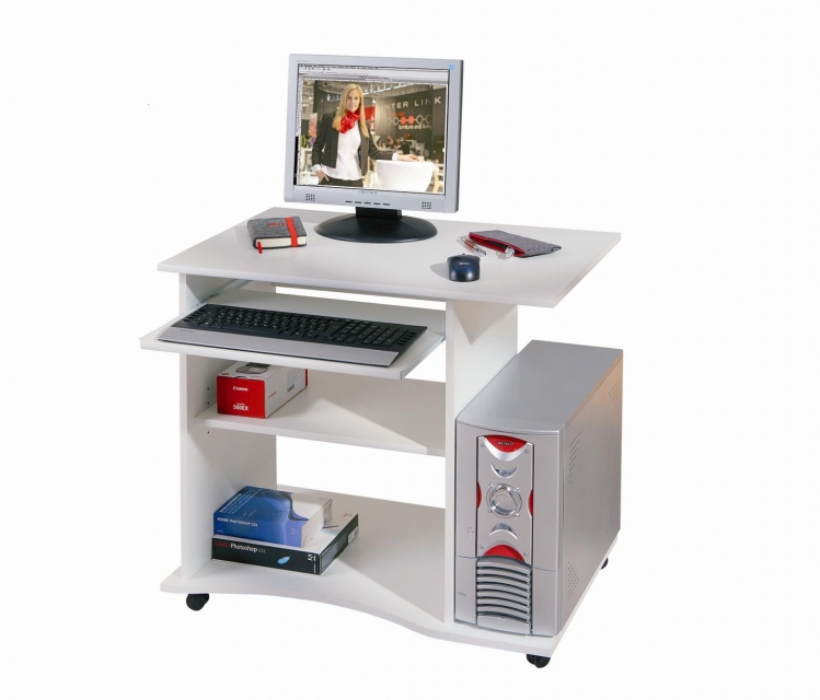 Schreibtisch Arbeitstisch B�rotisch Computertisch PEPE Wei�