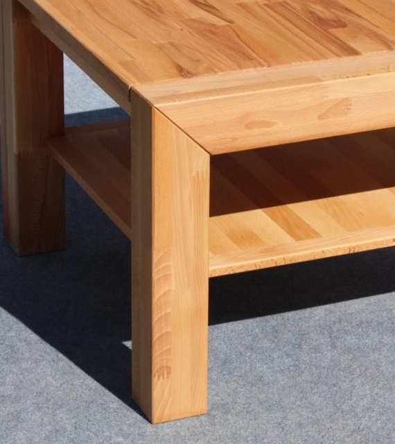 Couchtisch Beistelltisch Tisch Wohnzimmertisch 6 2 9 0 Kernbuche Massiv Ge�lt