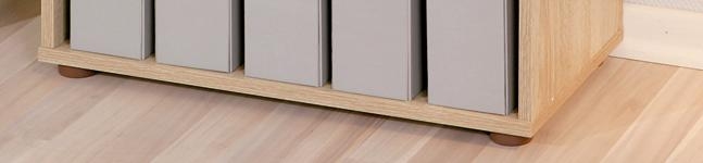 Regal Akten-Regal Etagere B�cherregal PARINI4 Eiche Sonoma Dekor