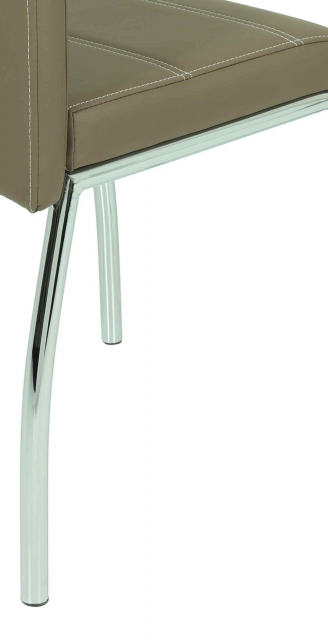 6 St�hle=Set Vierfussstuhl Stuhl Susi S 18 Kunstleder Latte