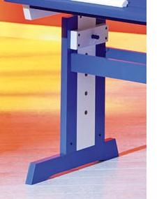Lerntisch Tisch Schreibtisch PACO Kiefer Blau & Wei�