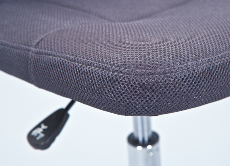 Drehstuhl B�rostuhl Kinder-Stuhl Bonnie Mesh Grau mit Rollen