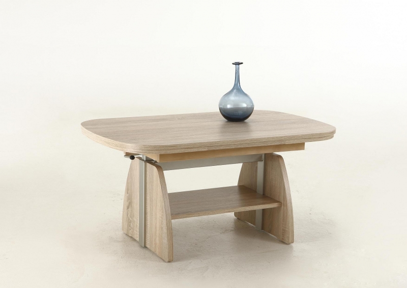 Couchtisch Stubentisch Funktionscouchtisch Colin 63 Sonoma Eiche Dekor