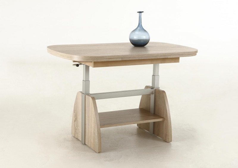 Couchtisch Stubentisch Funktionscouchtisch Colin 63 Sonoma Eiche Dekor