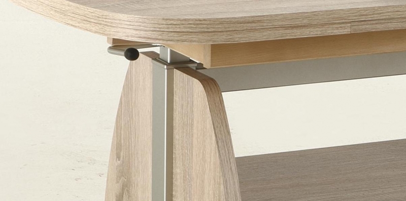 Couchtisch Stubentisch Funktionscouchtisch Colin 63 Sonoma Eiche Dekor