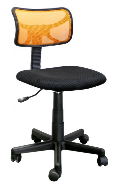Brostuhl Drehstuhl Schreibtischstuhl 60042GLS4 Orange/Schwarz