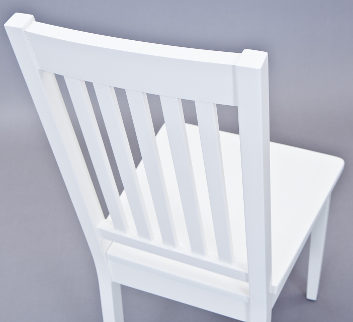 2 Stühle=Set Stuhl Küchen-Stuhl Esszimmer-Stuhl WESTERLAND 7.1 Weiß