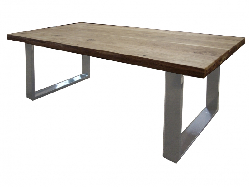 180x90 K�chentisch Esstisch Baumkantentisch 2 5 6 9 Eiche ge�lt