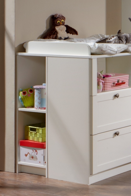 8tlg. Babyzimmer Kinderzimmer Komplettset Filou Wei�