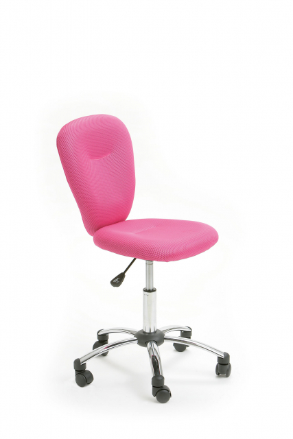 Drehstuhl Bürostuhl Kinder-Stuhl Schreibtischstuhl Mali Pink mit Rollen