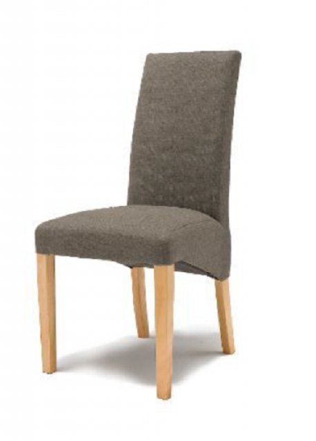 6 St�hle=Set Stuhl K�chenstuhl Esszimmerstuhl Polsterstuhl Foxi FOBNMETA Taupe Buche