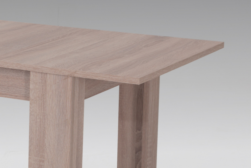 90-130x60 cm Esstisch Kchentisch Tisch Eva 63 ausziehbar Eiche Sonoma Dekor