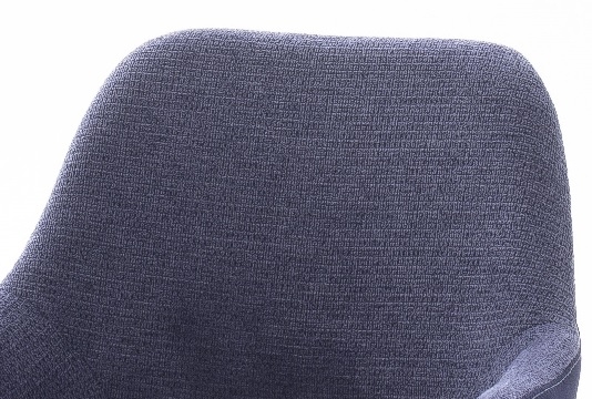 4 Armlehnst�hle=Set K�chenstuhl 4-Fu� Stuhl Cocktailsessel ASELLA Nachtblau Drehbar ASWBFANB