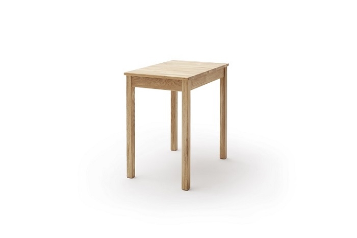50x70 cm Esstisch Küchentisch Tisch ALFONS Wildeiche massiv geölt ALF050KB