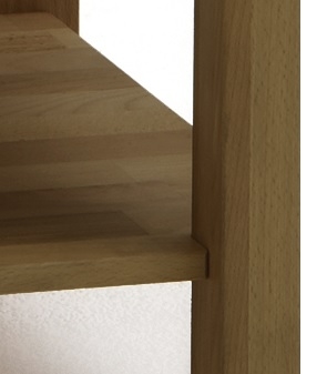 Couchtisch Beistelltisch Tisch Wohnzimmertisch 2 7 7 3 Wildeiche Massiv Ge�lt