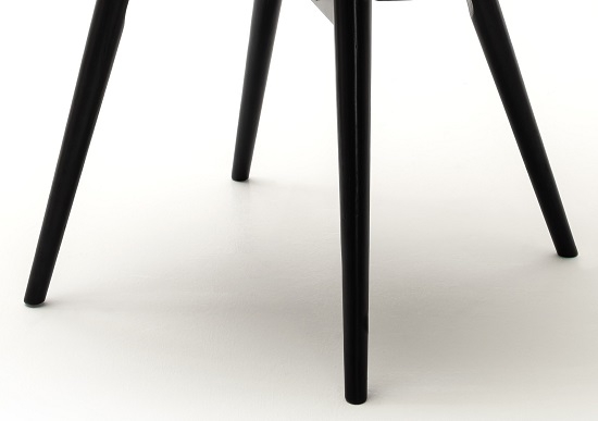 2 Sthle=Set Kchenstuhl Esszimmerstuhl 4-Fu Stuhl SARANDER Cappuccino Drehbar lackiert S1SBAMCX