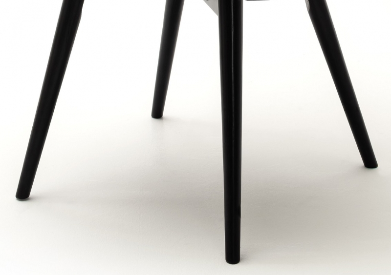 6 Stühle=Set Küchenstuhl Esszimmerstuhl 4-Fuß Stuhl SARANDER Cappuccino Drehbar lackiert S1SBAMCX