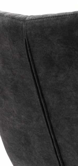 6 Armlehnst�hle=Set K�chenstuhl 4-Fu� Stuhl Cocktailsessel SARANDER Anthrazit lackiert S2SAAMAN
