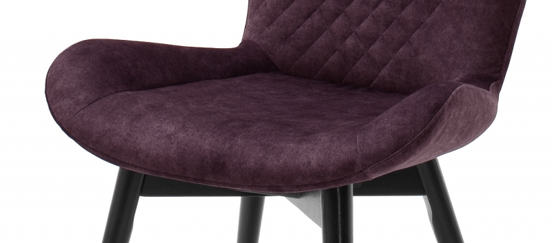 8 St�hle=Set K�chenstuhl Esszimmerstuhl 4-Fu� Stuhl SARANDER Bordeaux lackiert S1SAAMBO