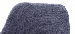 2 Armlehnsthle=Set Kchenstuhl 4-Fu Stuhl Cocktailsessel ASELLA Nachtblau lackiert ASSAFANB