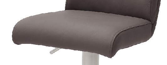 2-er SET Barhocker Hocker Barstuhl GIULIA B Echt Leder Braun GBBE20BX